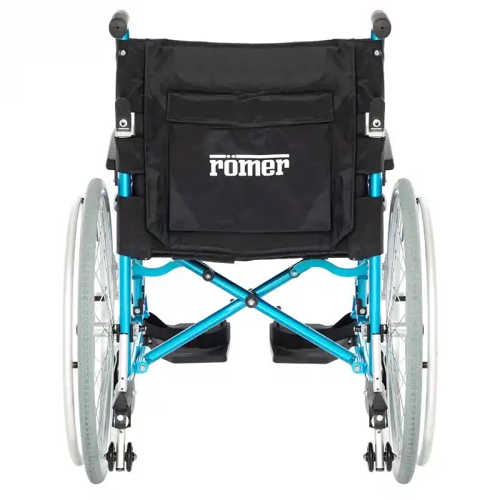 Römer Alüminyum Manuel Tekerlekli Sandalye | Ayarlanabilir Kolçaklı ve Katlanabilir R214