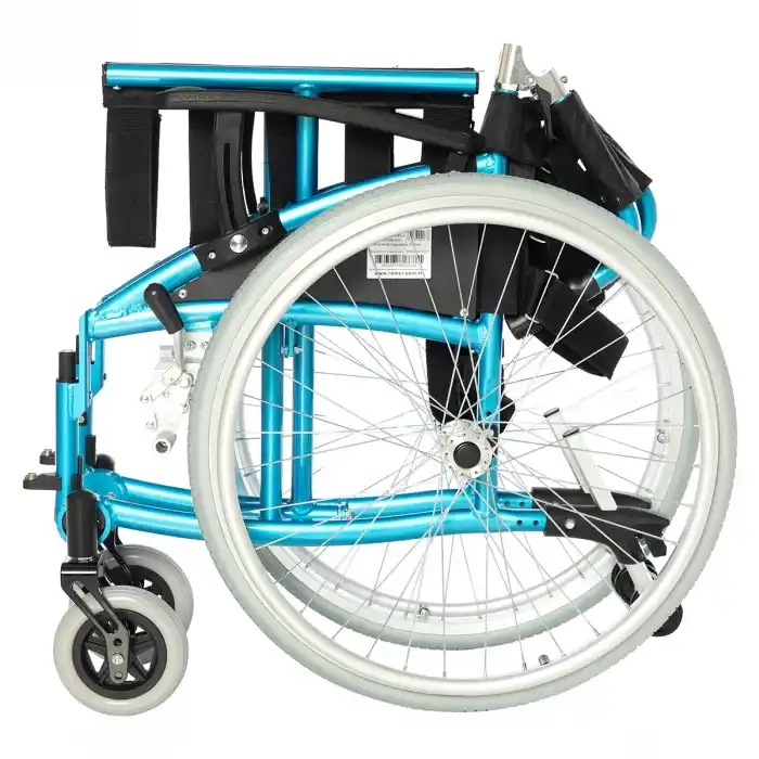 Römer Alüminyum Manuel Tekerlekli Sandalye | Ayarlanabilir Kolçaklı ve Katlanabilir R214