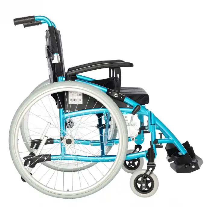 Römer Alüminyum Manuel Tekerlekli Sandalye | Ayarlanabilir Kolçaklı ve Katlanabilir R214