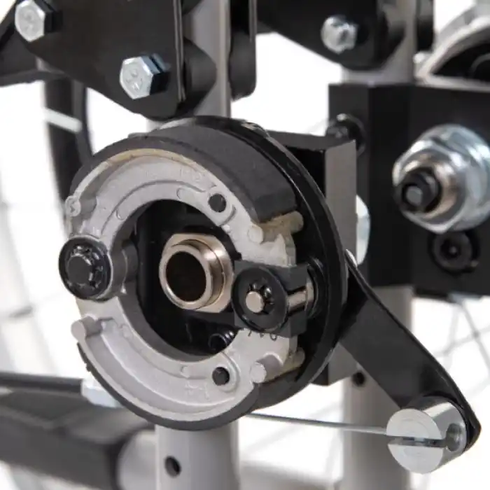 Römer Özellikli Alüminyum Manuel Tekerlekli Sandalye|Disk Frenli, Katlanabilir, Baldır Destekli R222