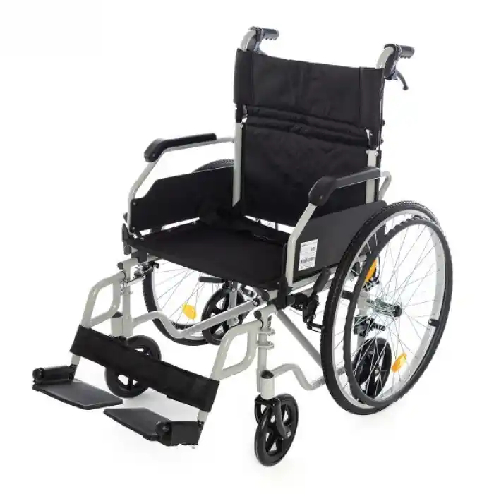 Römer Özellikli Alüminyum Manuel Tekerlekli Sandalye | Katlanabilir ve Baldır Destekli R224