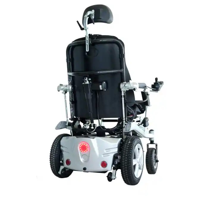 Scuba Ayağa Kaldıran Akülü Tekerlekli Sandalye | Dikey Pozisyonlama Özellikli Güçlü Yapı S300