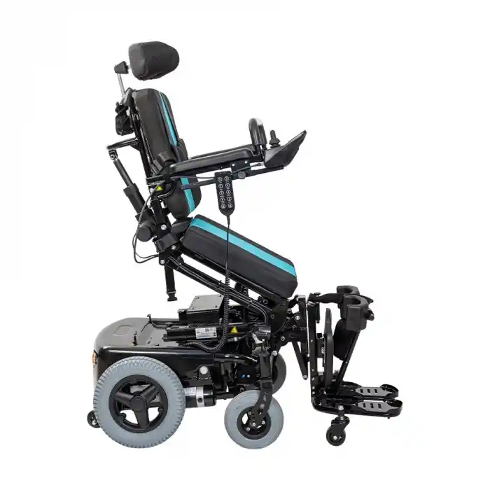 Scuba Ayağa Kaldıran Akülü Tekerlekli Sandalye | Dikey Pozisyonlama ve Ergonomik Tasarım S301
