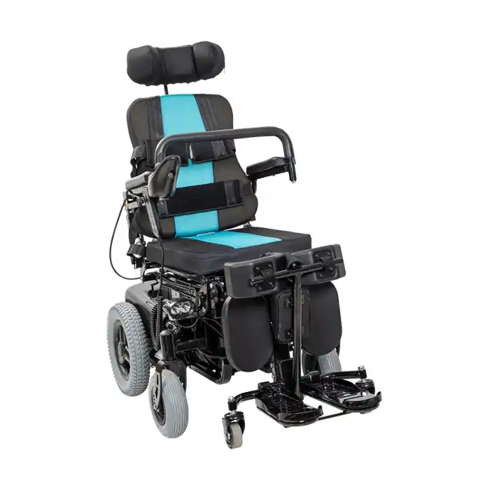 Scuba Ayağa Kaldıran Akülü Tekerlekli Sandalye | Dikey Pozisyonlama ve Ergonomik Tasarım S301