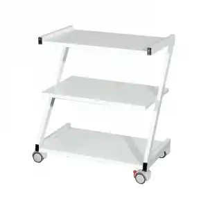 Cihaz Arabası | Z Tipi, Üç Katlı Metal Gövde, Antistatik Tekerlekli E-231/B