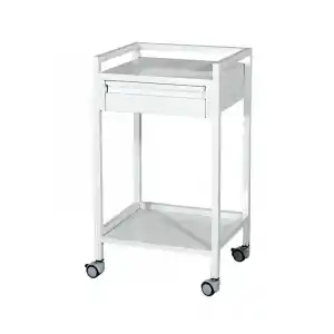 Çekmeceli Troyler Araba | Metal Gövde, Antibakteriyel Boyalı, Antistatik Tekerlekli E-232/A