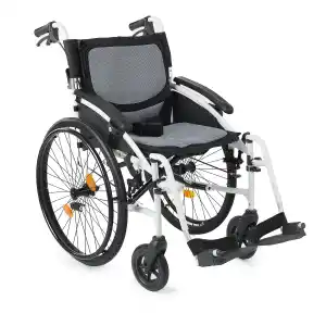 Comfort Plus Alüminyum Tekerlekli Sandalye | Katlanabilir Şase ve Hafif Ergonomik Tasarım GPro