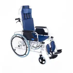 Comfort Plus Alüminyum Tekerlekli Sandalye | Sırtı Yatar Ayak Kalkar Ergonomik Tasarım KY954LGC-46