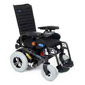 Comfort Plus Akülü Tekerlekli Sandalye | Amortisörlü Lüks Sürüş, 2x320W Motor, Işıklı Joystick, Far ve Sinyal Sistemli DM-450 Luxury