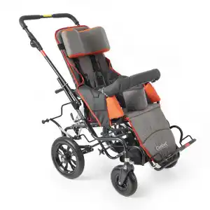 Comfort Plus Size 4 Engelli Çocuk Puseti | Katlanabilir Alüminyum Gövde, 5 Noktalı Emniyet Kemerli, 50 kg Taşıma Kapasiteli