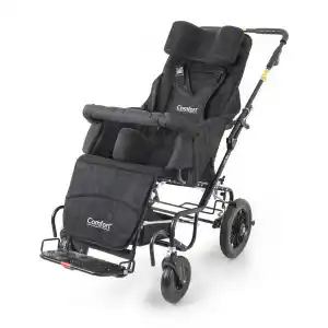 Comfort Plus Size 7 Engelli Çocuk ve Yetişkin Puseti | Katlanabilir Alüminyum Gövde, 5 Noktalı Emniyet Kemerli, 90 kg Taşıma Kapasiteli