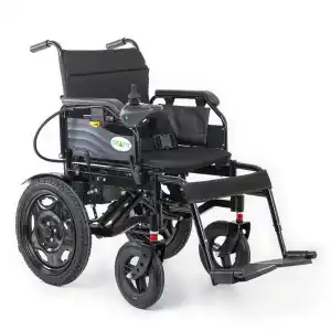 Creative Akülü Tekerlekli Sandalye | Katlanabilir Çelik Şase, Havalı Arka Teker, 250W Motor CR-1005