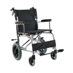 Golfi Alüminyum Tekerlekli Sandalye | Katlanabilir Hafif Transfer Tipi Sandalye G501