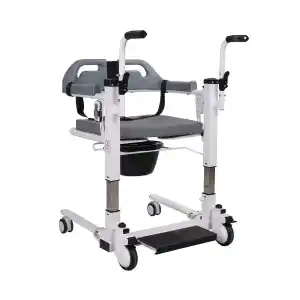 Golfi Elektrikli Klozetli Tekerlekli Sandalye | Ergonomik Konfor ve Pratik Temizlik G570