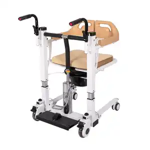 Golfi Hidrolik Klozetli Transfer Sandalyesi | Ergonomik Yükseklik Ayarı ve Konfor G560