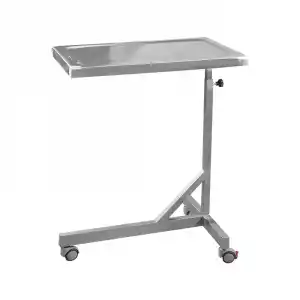 Mayo Masası | Paslanmaz Çelik, Yükseklik Ayarlı, Antistatik Tekerlekli E-276