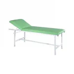 Muayene Masası | Katlanır Ayaklı, 4 Kademeli Baş Ayarlı, Antibakteriyel Döşemeli E-201