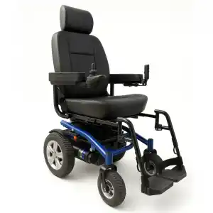 Poylin Arazi Tip Tekerlekli Sandalye | Kaptan Koltuklu, Süspansiyonlu, 360° Döner Oturum P265