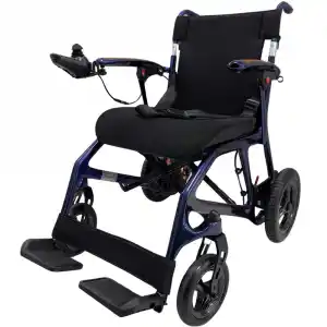 Poylin Karbon Fiber Tekerlekli Sandalye | Özel Boyalı Gövde, Katlanabilir Tasarım, Elektromanyetik Fren P215