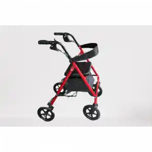 Poylin YERLİ Ekonomik Rollatör | Katlanabilir Yapı, Oturma Alanı, Taşıma Sepetli P580Y