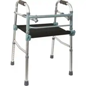 Loco Alüminyum Koltuk Yürüteç | Oturma Alanı, Sağlam Gövde ve Katlanabilir Yapısıyla Yaşlı ve Engelliler İçin İdeal Destek PR-449