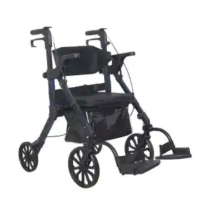 Loco Wheelator Alüminyum Rollator | Katlanabilir Yapısı, Güvenli Fren Sistemi ve Yüksek Taşıma Kapasitesiyle Konforlu Mobilite Desteği PR-898