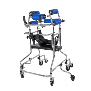 Loco Alüminyum Hemiplegia Rollator Yürüteç | Hemipleji Hastaları İçin Güvenli, Ergonomik ve Katlanabilir Mobilite Yardımcısı PR-900