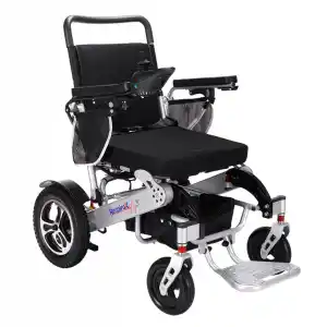 Respirox Otomatik Katlanır Akülü Tekerlekli Sandalye | Uzaktan Kumandalı,EABS Fren Sistemli BC-EA9000