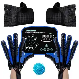 Robotik El Rehabilitasyon Cihazı | Otomatik Çapraz Parmak Egzersizi ile İnme ve Travma Sonrası Hızlı İyileşme Desteği C12 (Çift El)