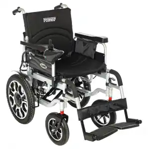 Römer Akülü Tekerlekli Sandalye | Katlanabilir, Çelik Şase ve Elektromanyetik Fren Sistemli R101