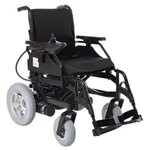 Römer Akülü Tekerlekli Sandalye | 2x340W Motor Gücü, 24V32Ah JEL Akü ve Katlanabilir Çelik Şase R106