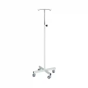 Serum Askısı | Nikelajlı Askılık, Ayarlanabilir Yükseklik, Antistatik Tekerlekli E-287