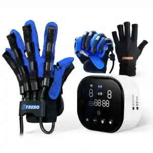 Syrebo Yetişkinler İçin El Rehabilitasyon Robotu |Pasif Egzersiz, Ayna Terapi ve Destekli Sol El C10