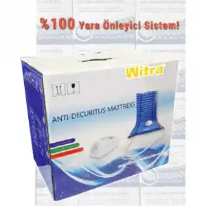 Witra Boru Tipi Havalı Yatak 8 cm | A+B Sistem, Terleme Önleyici ve Konforlu