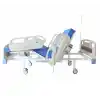 2 Motorlu Hastane Tipi Hasta Karyolası Full ABS | Komple Set, 10 cm Yatak ve Serum Askısı Dahil