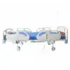 2 Motorlu Hastane Tipi Hasta Karyolası Full ABS | Komple Set, 10 cm Yatak ve Serum Askısı Dahil