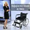 Ekonomik Müge Anlı Bağışa Uygun Tekerlekli Sandalye