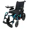 Poylin Akülü Tekerlekli Sandalye Mavi | Manuel Tilt Özellikli, Ayarlanabilir Genişlik, Elektromanyetik Fren P266