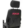 Poylin Arazi Tipi Akülü Tekerlekli Sandalye | 25km Menzil Tilt Özellikli 450W Çift Güçlü Motor P264
