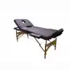 Comfort Plus Masaj Masası Mor | Ahşap Ayaklı, Ayarlanabilir Yükseklik, Taşıma Çantalı GM-305