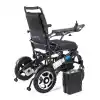 Comfort Plus Akülü Tekerlekli Sandalye Siyah | Katlanabilir Güçlü Sürüş Ergostar-Lux
