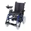 Comfort Plus Akülü Tekerlekli Sandalye Lacivert | 340W Motor, Yatarlı Sırt, Katlanabilir Alüminyum Şase, 130 kg Taşıma Kapasiteli Allure