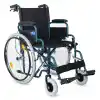 Comfort Plus Tekerlekli Sandalye | 45 cm Oturum Genişliği, Refakatçi Frenli, Çelik Gövde DM-312