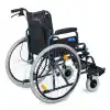 Comfort Plus Tekerlekli Sandalye | 45 cm Oturum Genişliği, Refakatçi Frenli, Çelik Gövde DM-312