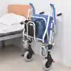 Comfort Plus Tuvaletli Tekerlekli Sandalye | Katlanabilir Alüminyum Gövde, Klozete Yanaşabilir Tasarım DM-69U