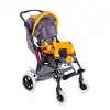 Comfort Plus Engelli Puseti Turuncu | Alüminyum Şase, İki Yönlü Ayarlanabilir Koltuk, 35 cm Oturum Genişliği, DM-8001 BUGGY