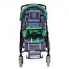 Comfort Plus Engelli Puseti Yeşil | Alüminyum Şase, İki Yönlü Ayarlanabilir Koltuk, 40 cm Oturum Genişliği, DM-8001 BUGGY
