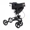 Comfort Plus Rolatör Yürüteç Gri | Alüminyum Gövde, Katlanabilir, Oturmalı, Frenli ve Dolgu Tekerlekli DM-9102