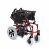 Comfort Plus Akülü Tekerlekli Sandalye Bordo | 340W Motor, Katlanabilir Çelik Şase, 120 kg Taşıma Kapasiteli Escape LX