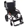 Comfort Plus Transfer Tekerlekli Sandalye | Alüminyum Gövde, Kompakt Yapı, Refakatçi Frenli GK863LABJ-12 Jet Black